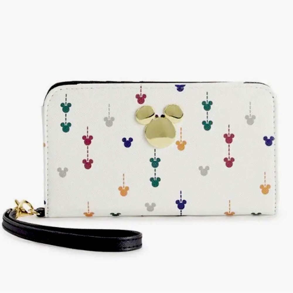 COPY - Disney's Mickey Mouse Multi-Color Wristlet Tech Wallet-NWT